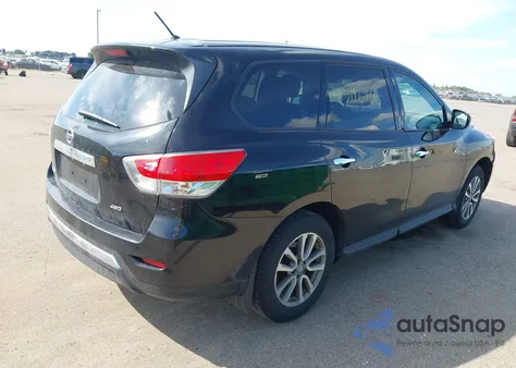 2014 Nissan Pathfinder S z USA, uszkodzony, nr VIN 5N1AR2MM0EC697366